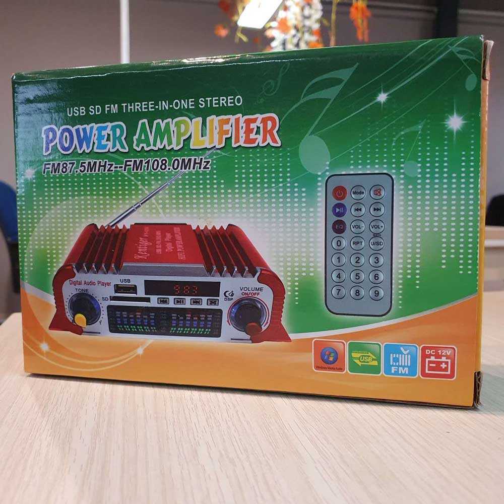 KENTINGER Penguat Daya Audio Mobil Car Power Amp 12V 100W - SH-HY601