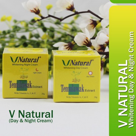 Cream Temulawak V Natural Original Bpom Resmi Indonesia