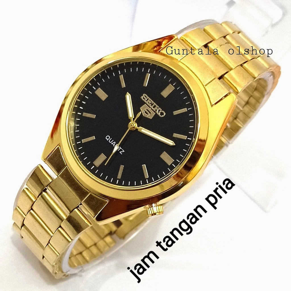 Guntala Olshop,Jam Tangan Kasual Pria,Jam Tangan,Jam Tangan Pria,Jam Tangan Warna Emas,Jam Pria Warn