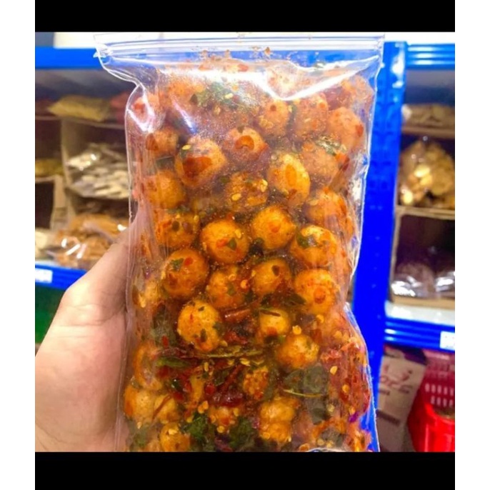 

cimol kering pedas daun jeruk 150gr