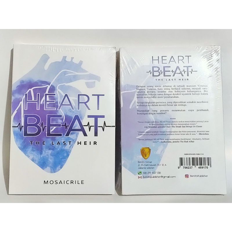BUKU HEARTbeat The Last Heir Novel oleh MosaicRile