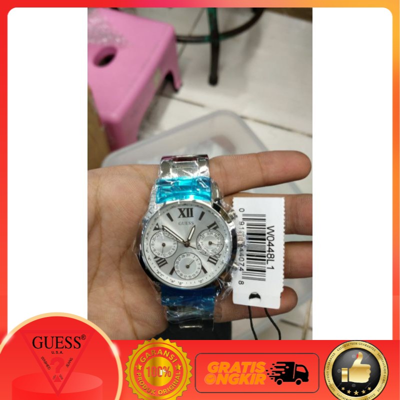 SALE JAM TANGAN GUESS WANITA ORIGINAL W0448L1