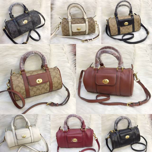 COACH SPEEDY BULAT TAS TOP HANDLE SELEMPANG SLING BAG CROSSBODY