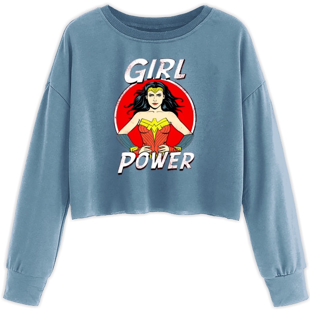 SWEATER CROP GIRL POWER GAWAOFFICIAL