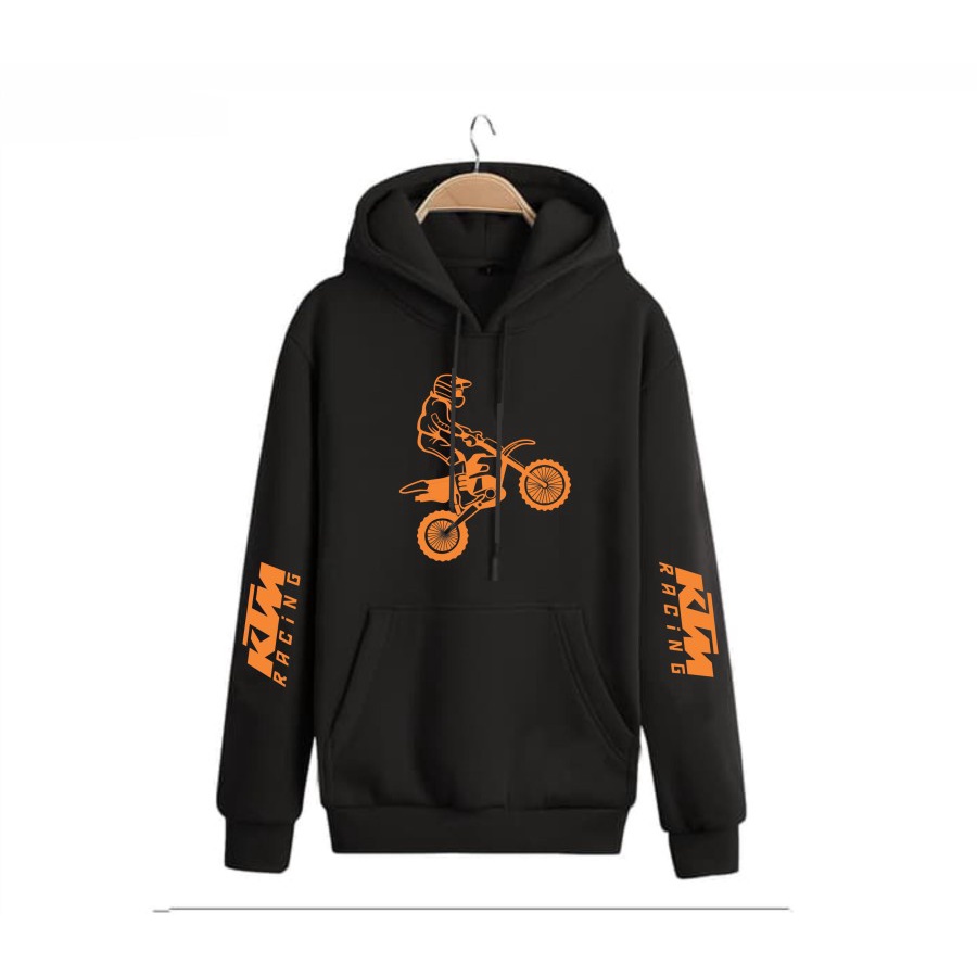 Jaket Hoodie Trail KTM Racing Keren Jumbo