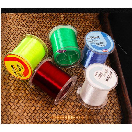 SENAR PANCING NYLON 500 Meter SENAR WARNA WARNI