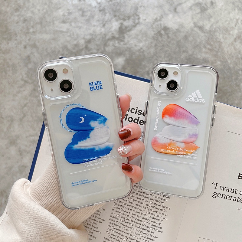 Case TPU Transparan Desain Ads Untuk Iphone 7 8 Plus Xr X Xs Xsmax 11 12 13 Pro Max