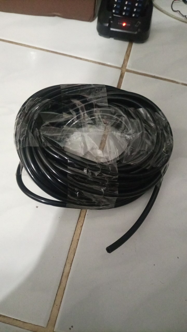 Selang Pe 3 X 5mm Alat Siram Hose Irigasi Hidroponik Fertigasi Sprayer Hdpe Taman Kebun Kran Air