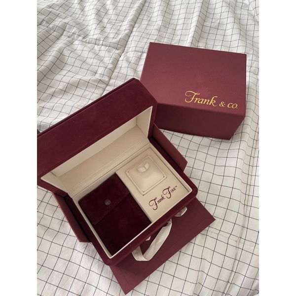 

FULL SET!! FRANK N CO box plus paperbag bludru (terbaru)