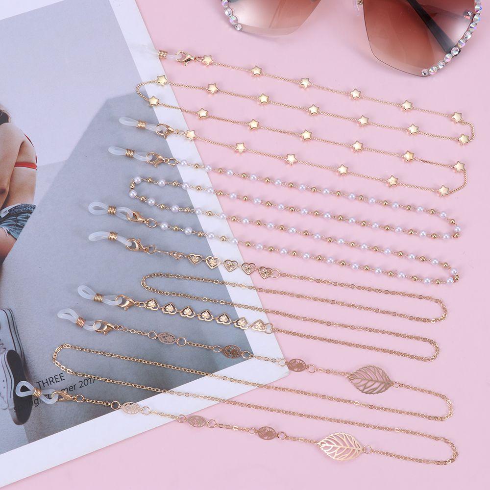 Lily Pearls Rantai Kacamata Anti Hilang Kalung Penahan Kacamata Lanyard Kacamata