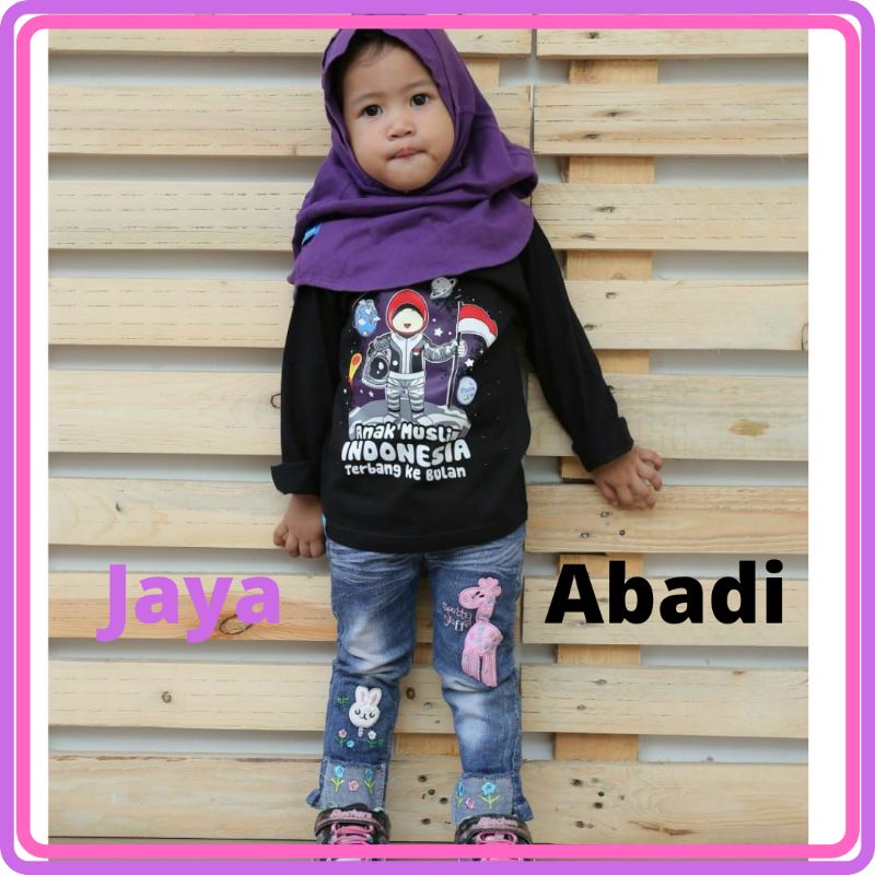 Kaos Anak Lengan Panjang Kaos Moslem Kids Kaos Islami Anak Kaos Anak Islami