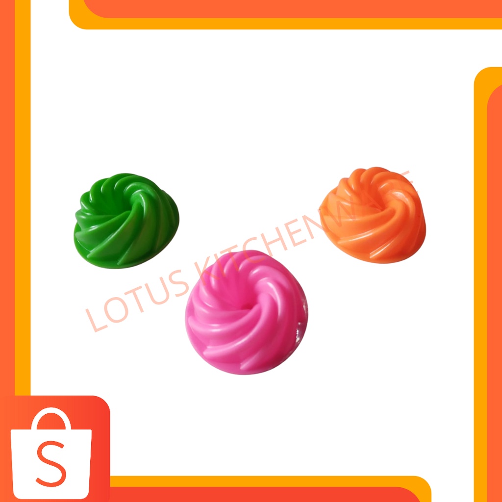 cetakan agar / puding / kue kukus twister