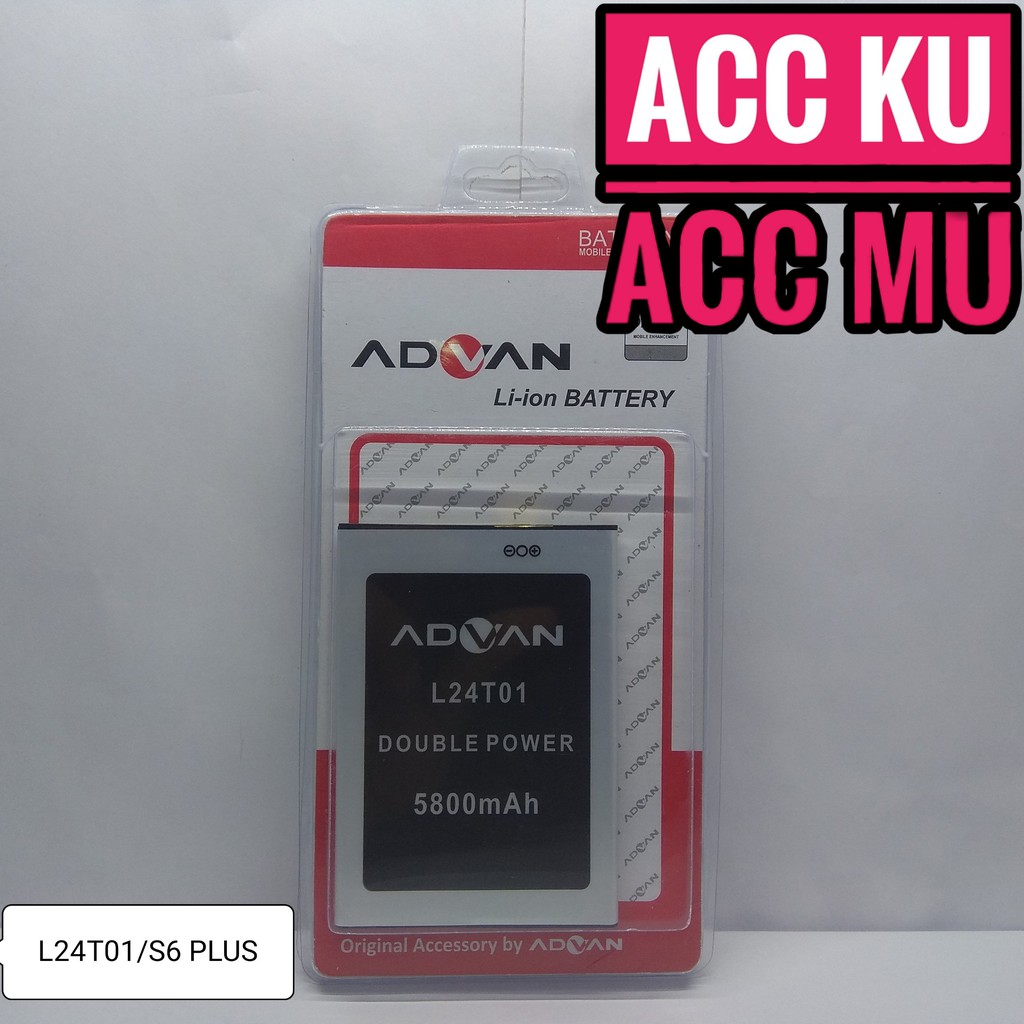 BATERAI ADVAN L24T01 BATTERY ADVAN S6 PLUS ORIGINAL 99