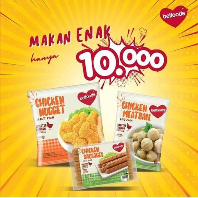 Belfoods Chicken Nugget 170 gr