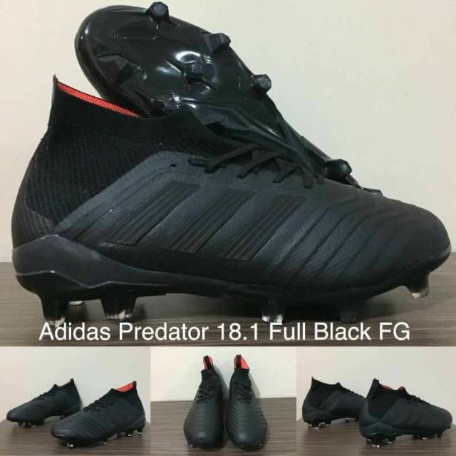 Adidas Predator 18.1 Full Black FG