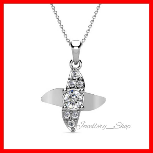 Kalung Crystal Swarovski Pendant by Jewellery