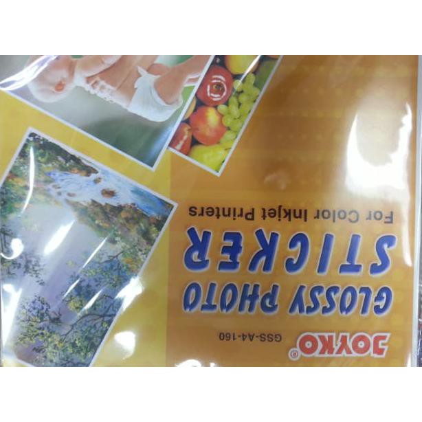 

KERTAS FOTO A4 160 GR FOR INKJET PRINTERS JOYKO EXCLUSIVE