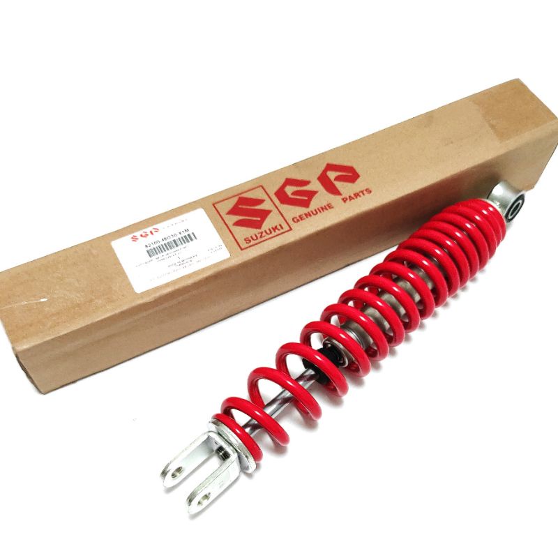 Shockbreaket Absorber/ Shock Belakang Suzuki Spin 125 Ori SGP Merah