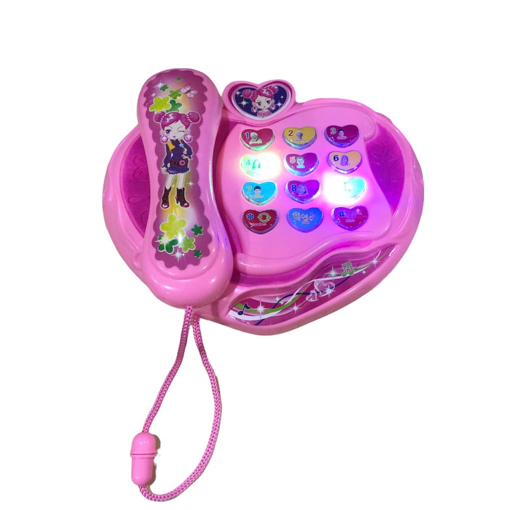 Mainan anak edukasi telepon - teleponan