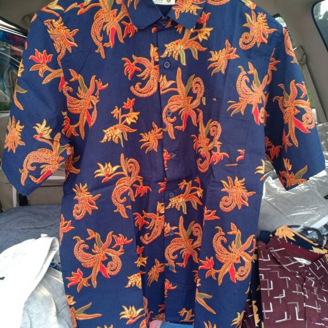 Kemeja batik pria Cole