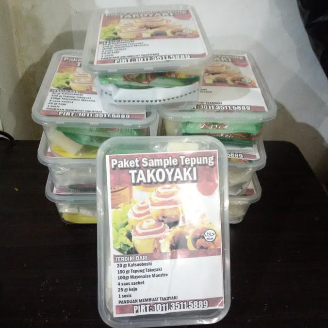 

ENAK Paket Premix Takoyaki Komplit (tepung, saus dan katsuobushi) BANYAK RASA