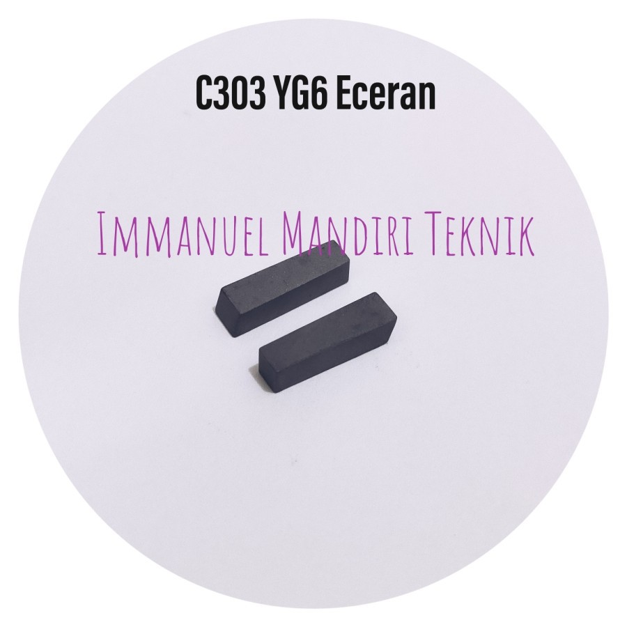 Mata Widia C303 YG6 / Mata Pahat Widia / Cemented Carbide YG6