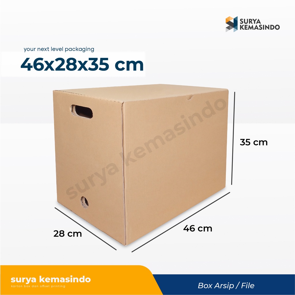 Jual Box File 46x28x35 Cm Bpjs Kardusboxarsiparsipbpjsfilebpjs