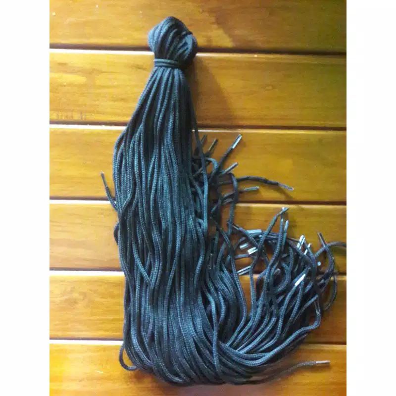 TALI SEPATU BULAT POLOS DIAMETER 5-6 MM