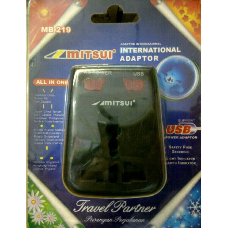 Travel Adaptor Mitsui MB219