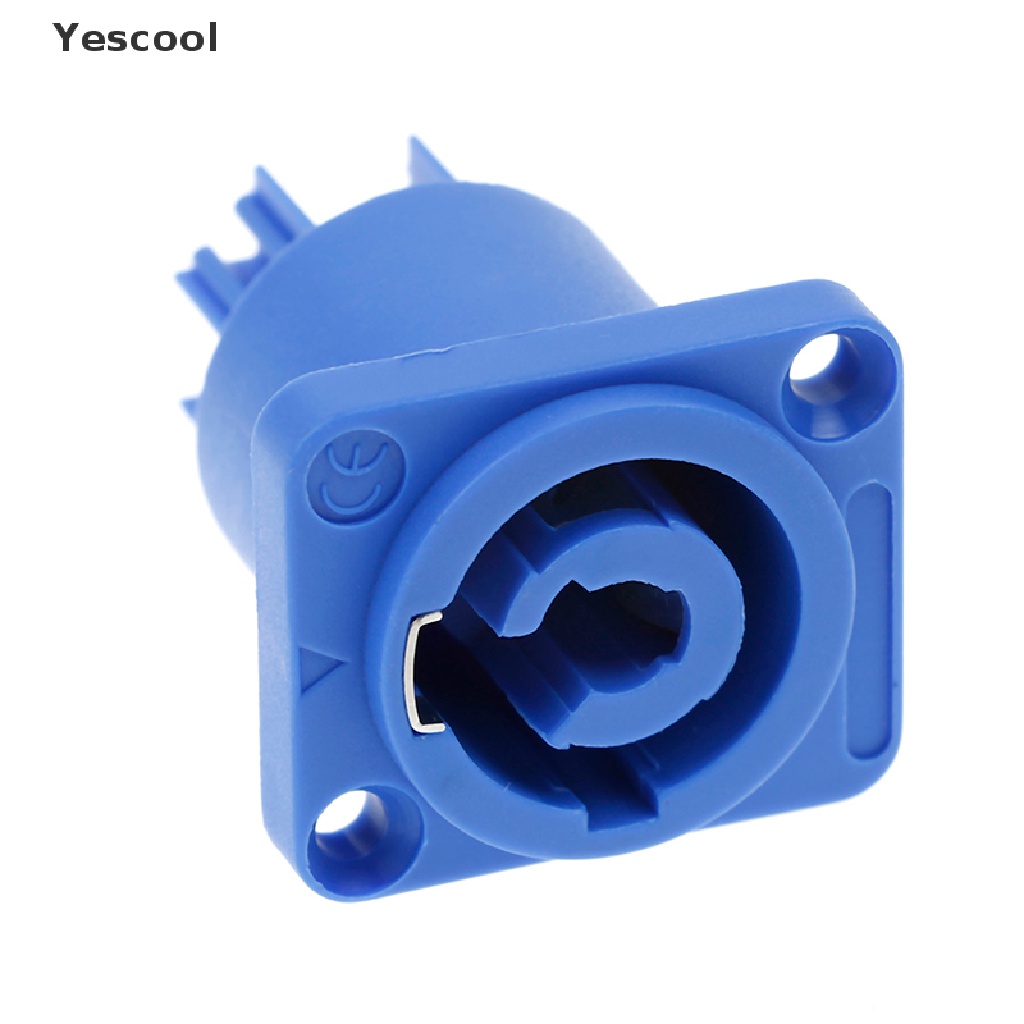 Yescool NAC3FCA  3 Pin Female Panel PowerCon Socket Audio Connector Socket 20A/250V .