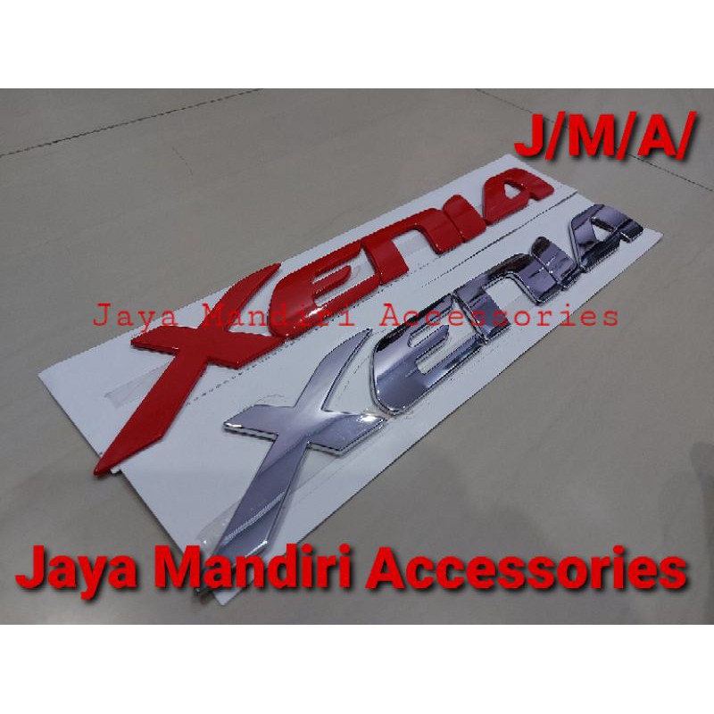 EMBLEM LOGO KAP MESIN XENIA 2004 SD 2020 UP