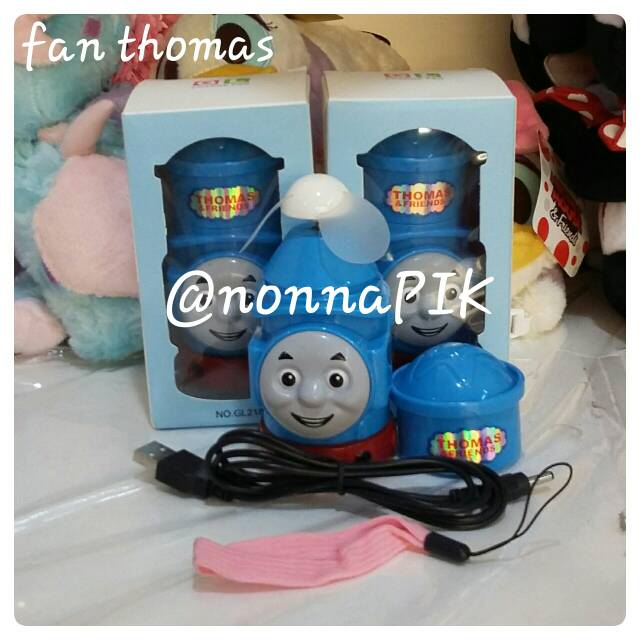 Mini Fan / Kipas Angin Sanx / Kipas Angin Disney/ Kipas Angin USB Kitty Doraemon Thomas