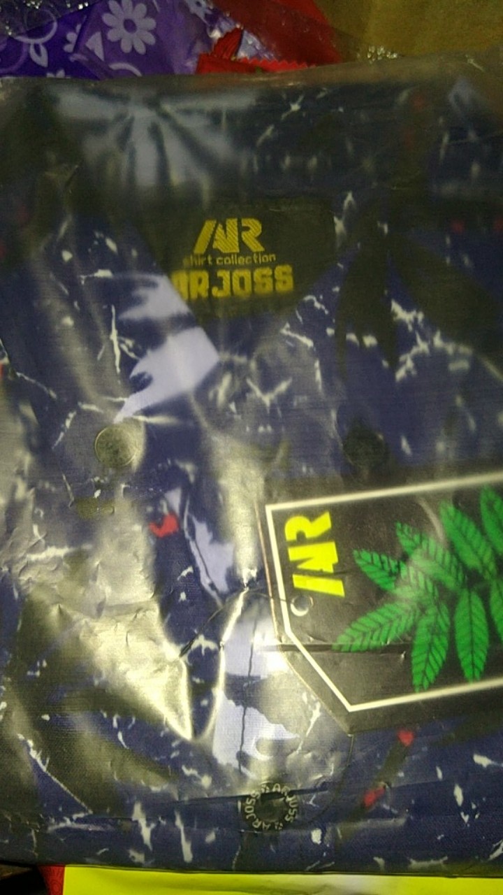 Hem Cowok Printing Kemeja Surfing Pria Motif Pantai Tie Die