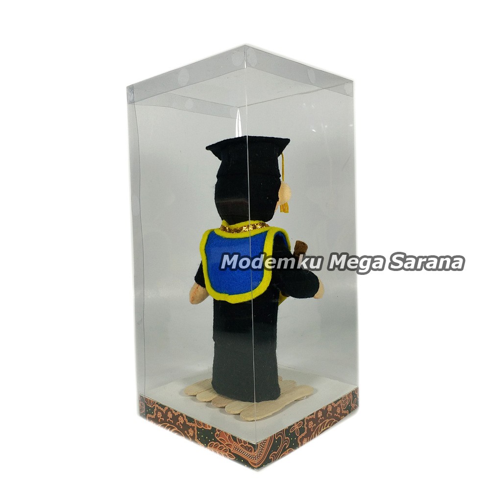 Boneka Wisuda Laki Laki FTM03 - 24x12x12 cm