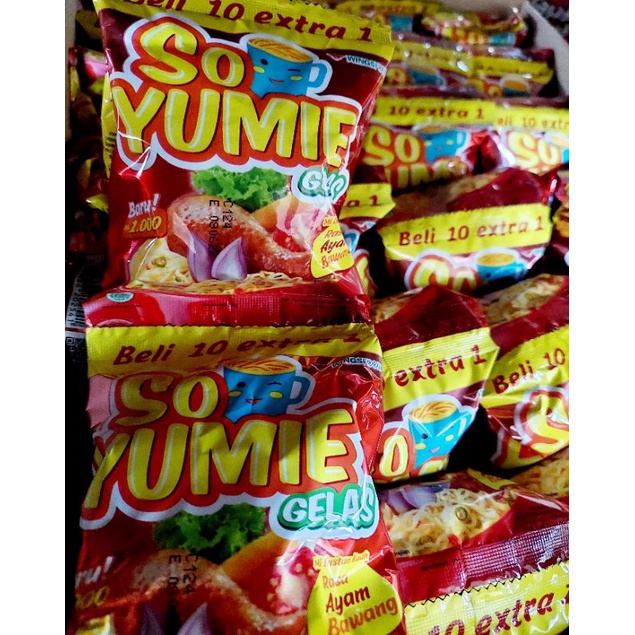 So Yumie Gelas 30gr x 10 pcs