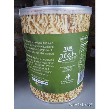 Teri Nasi Aceh Kriuk Seaweed 120 gram