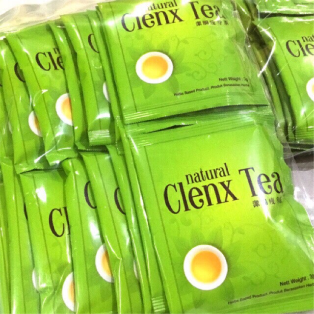 

Natural Clenx Tea Organic ( 1 sachet) Ori Halal