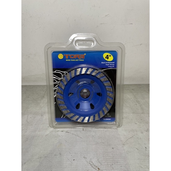 diamond cup wheel turbo 4 inch / diamond cup wheel turbo 3 inch / tora cup grinding wheel 100mm / tora cup grinding wheel 80mm / mata batu gerinda poles mangkok / mata batu poles beton / diamond cup wheel turbo tora