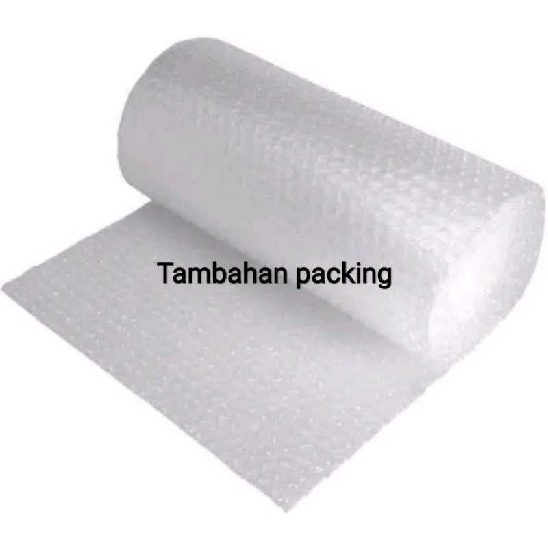 

Bubble wrap tambahan paking
