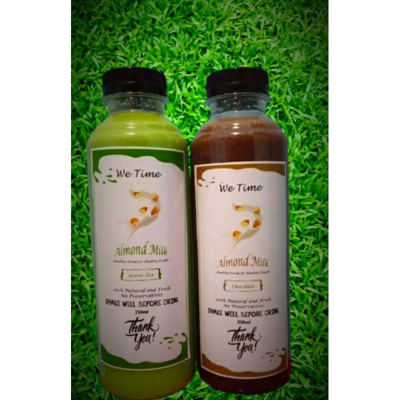 

Susu Almond 250ml / Almond Milk bottle
