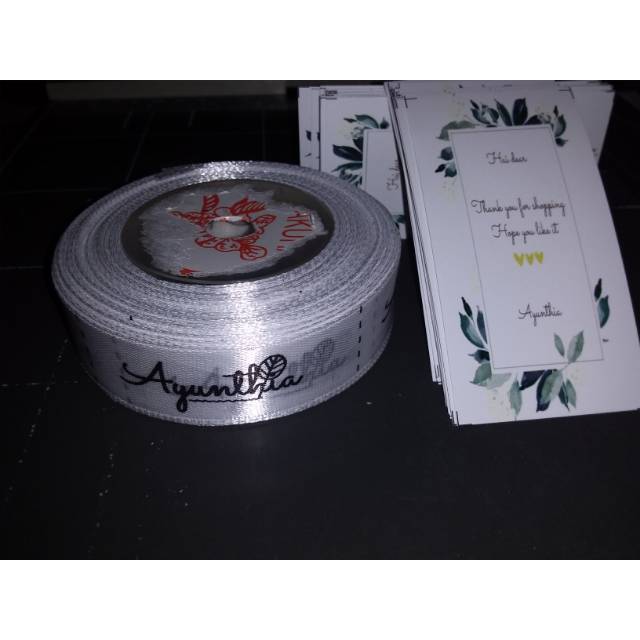 

PAKET HEMAT LABEL SATIN +HANGTAG