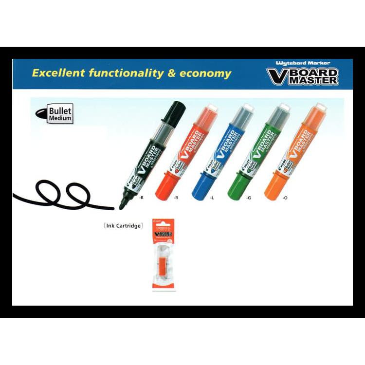 

Terlaris Pilot Pen Whiteboard Marker / Spidol Whiteboard - Hitam Terjamin