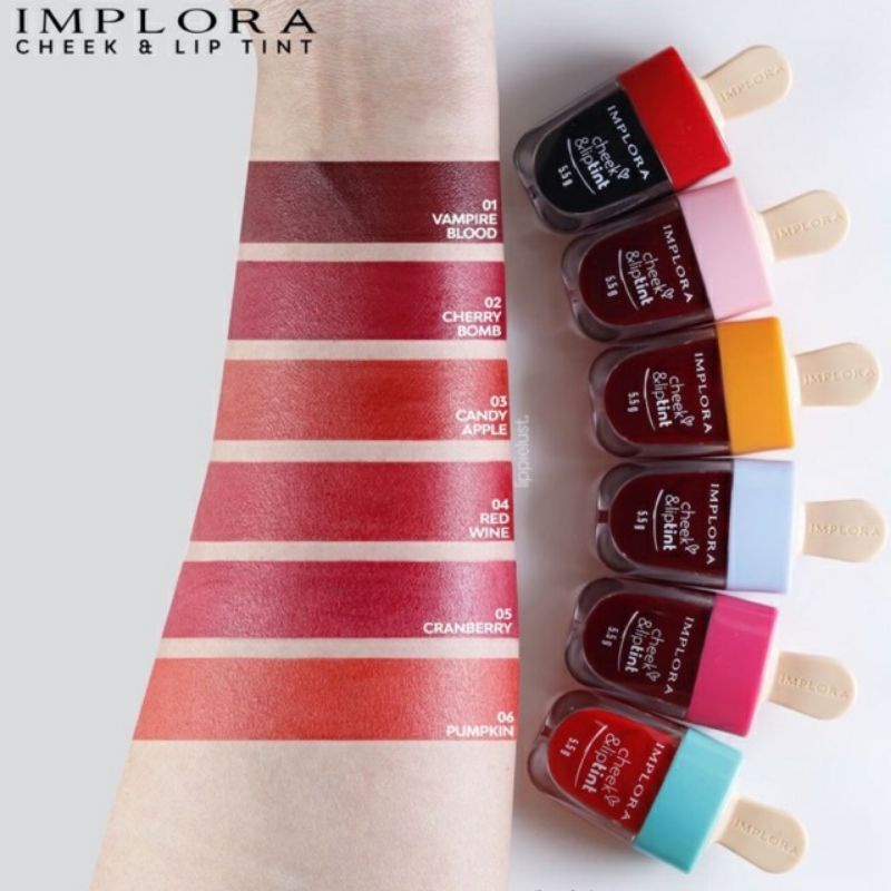 IMPLORA CHEEK &amp; LIP TINT 5.5GR