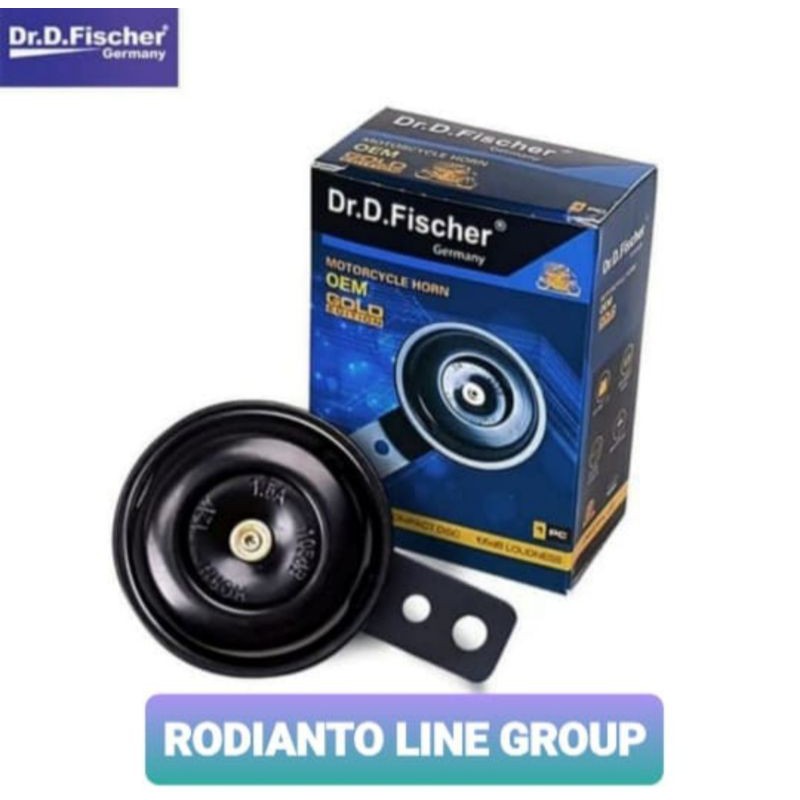 KLAKSON MOTOR HONDA BEAT 12V 105DB 1.5A ORIGINAL OEM DR.D.FOSCHER GERMANY PLUG N PLAY