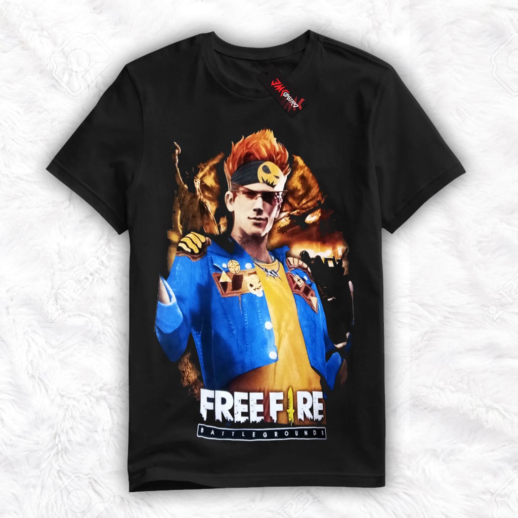 KAOS FREE FIRE FF ANAK ALVARO Shopee Indonesia