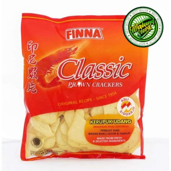 

Finna classic prawn crackers 400gr pak