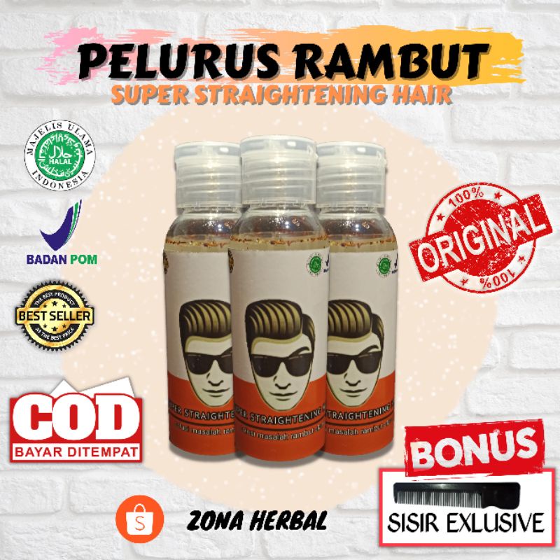 [BISA COD] SUPER STRAIGHTENING HAIR PELURUS RAMBUT 100% PERMANEN PELURUS RAMBUT PRIA DAN WANITA PELURUS RAMBUT