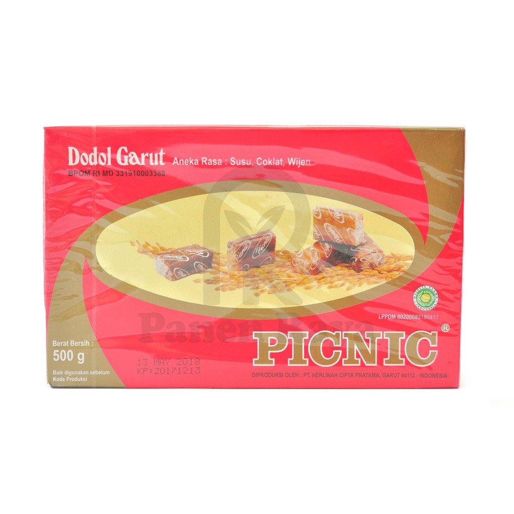 

Dodol Garut Picnic Besar 500gr