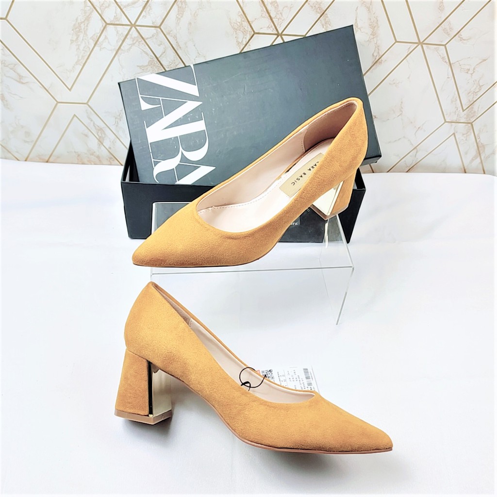 ZR Glossy Plated Basic Heels 68299-1-4