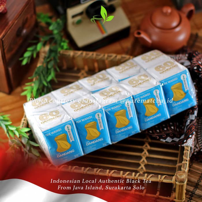 

Teh Solo - Teh DANDANG BIRU Indonesian Local Javanese Black Tea 1 bal - tth657